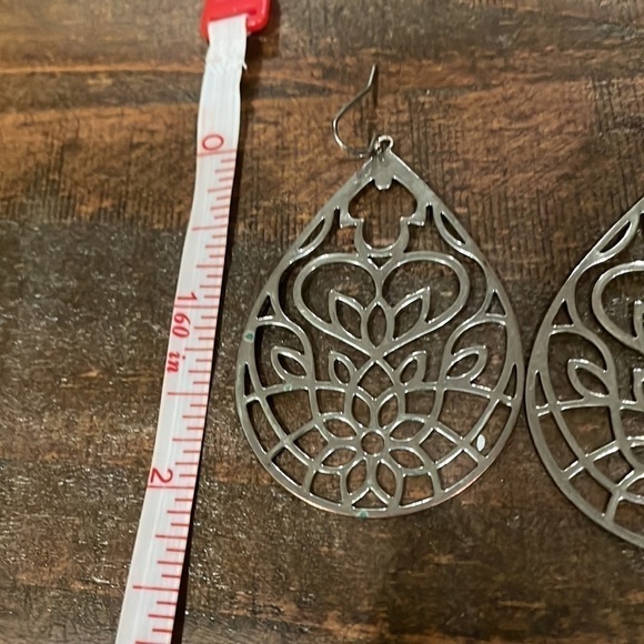 Lot of three pairs of earrings. - Picture 6 of 8